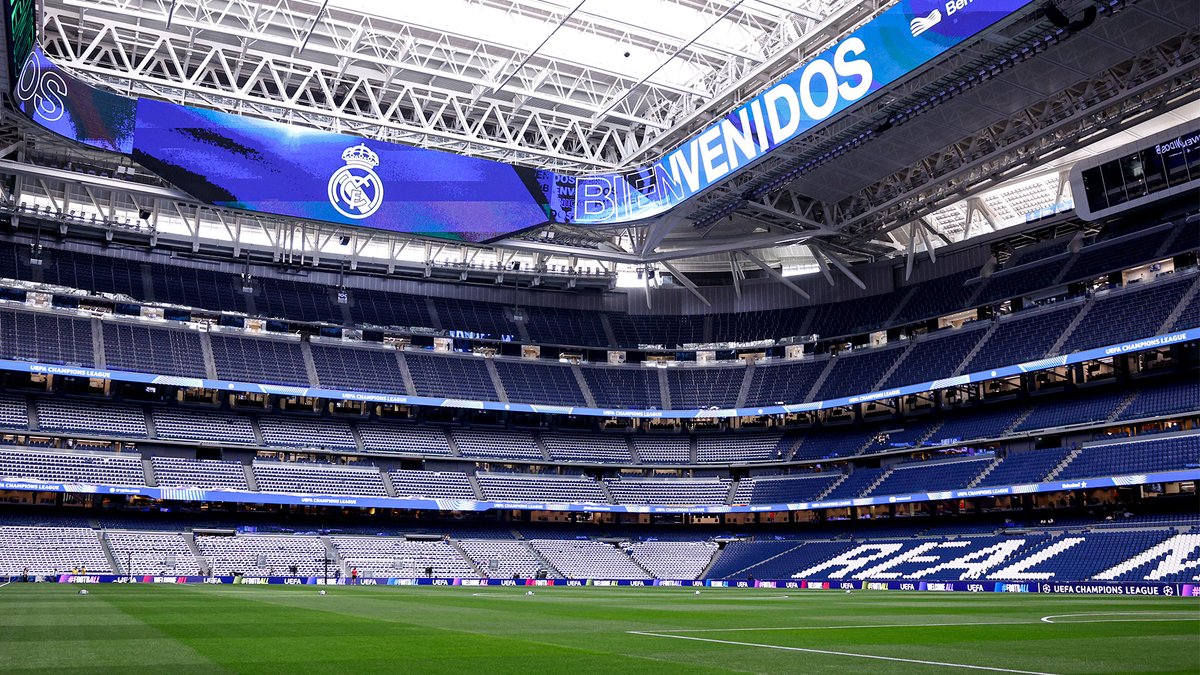 realmadrid's tweet photo. 🏟️ NUESTRO HOGAR 🏟️ https://t.co/SrIIrkfctg