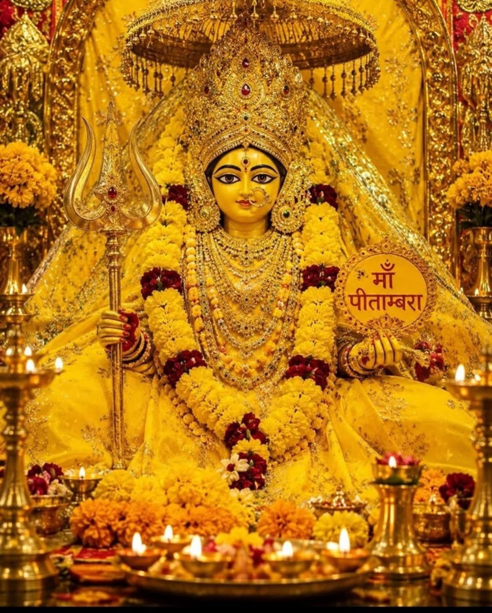 9__X0's tweet photo. माँ बगलामुखी पीतांबरा https://t.co/caIGkIbFaz