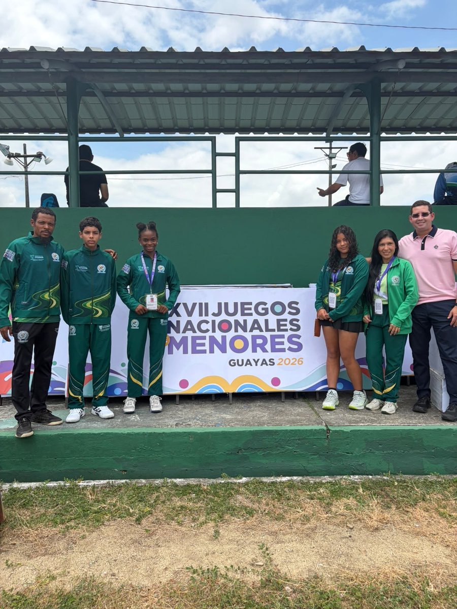 Federios7's tweet photo. ¡Los Ríos presente en los XVII Juegos Nacionales de Menores – Guayas 2026!

Cuatro deportistas riosenses están representando a nuestra provincia. 

Gran inicio para Roberto Yunhon, quien venció a Santa Elena por 6-2 y 6-0, avanzando con autoridad en la competencia masculina. https://t.co/uJVmQOL8hX