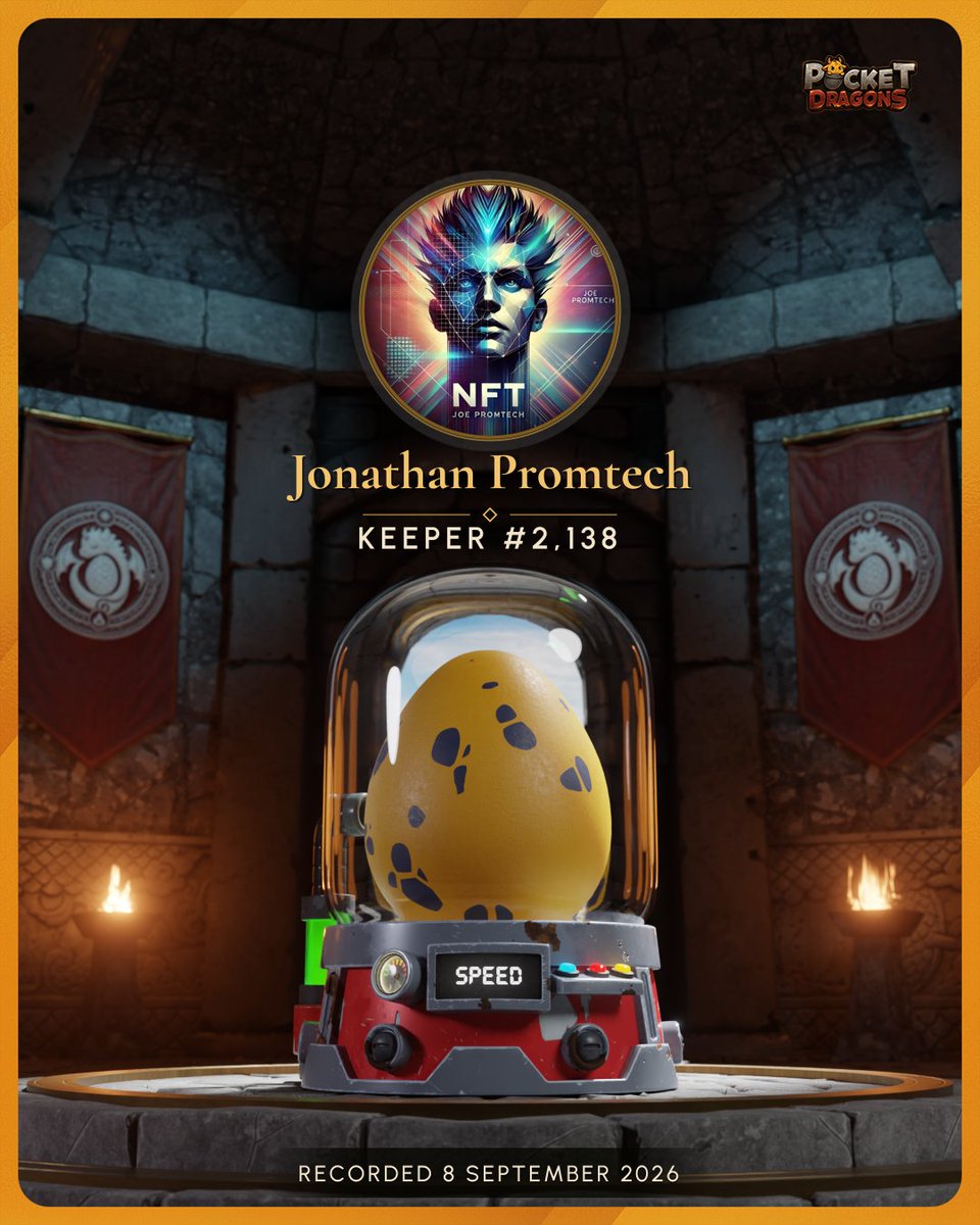 JoePromtech's tweet photo. Speed. I hope it hatches slower than it sounds.

Keeper of the Ancient Hatchery. https://t.co/7xqGApl1Bx