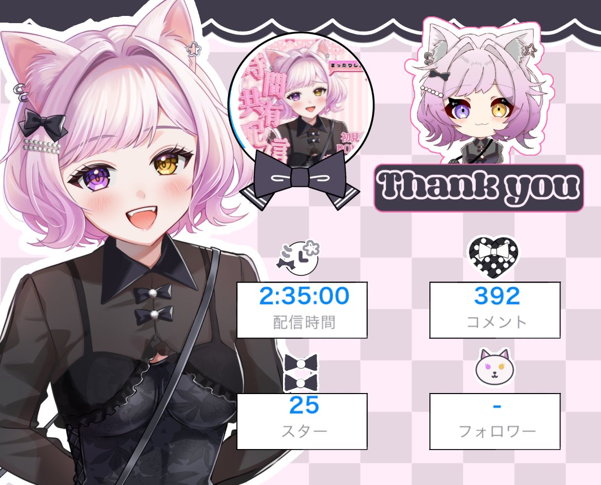 mina_chaton's tweet photo. 課題しながら夜枠✨️
・リスナーさんの恋バナを聞いて死にかける猫
・溜まりに溜まった可愛いを見てツボるねこ
・毎日連絡取りたいけど慣れるまでは迷惑かなぁとか思って送れない話
・一人でわんこお茶２週
・低気圧でやられ���うな猫2匹
・ポカジャン...ヽ(`Д´)ﾉ
#みーなび https://t.co/VVulWl4Tri