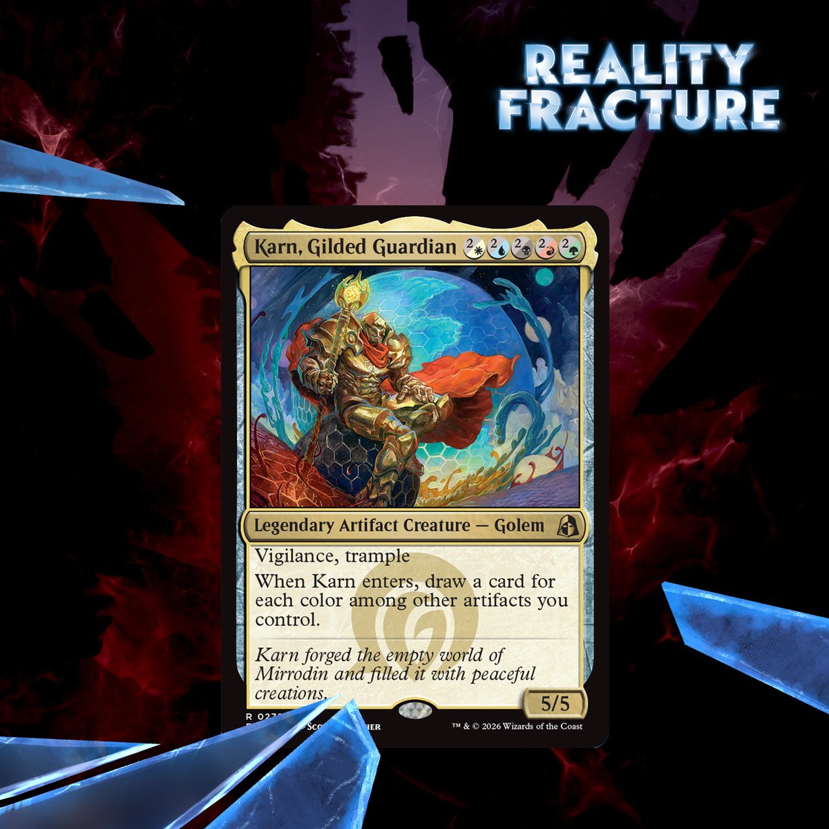 wizards_magicES's tweet photo. ¡Nuestro universo contra el Echoverse! Caras conocidas, aunque no tanto como recordabas: cada sobre de #MTGFracture trae una Echoed Pair. https://t.co/TU68DNSRuC