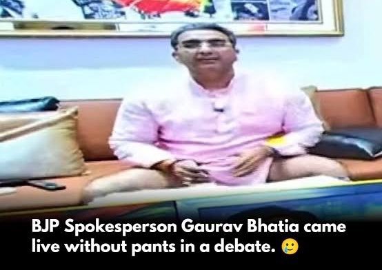 vs8045's tweet photo. @gauravbhatiabjp पजामा पहन के जाना तोतले 🤡 https://t.co/ujS52mF9eK