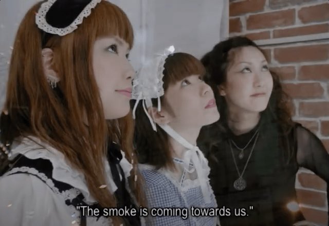 MothNoises's tweet photo. Since this post blew up and people plan to watch the movie just for the Lolita character, I recommend Peep tv show.

It has pretty good old school Lolita representation and some nice scenes at the jingubashi (aka the Harajuku bridge) https://t.co/sa0oC91CcZ