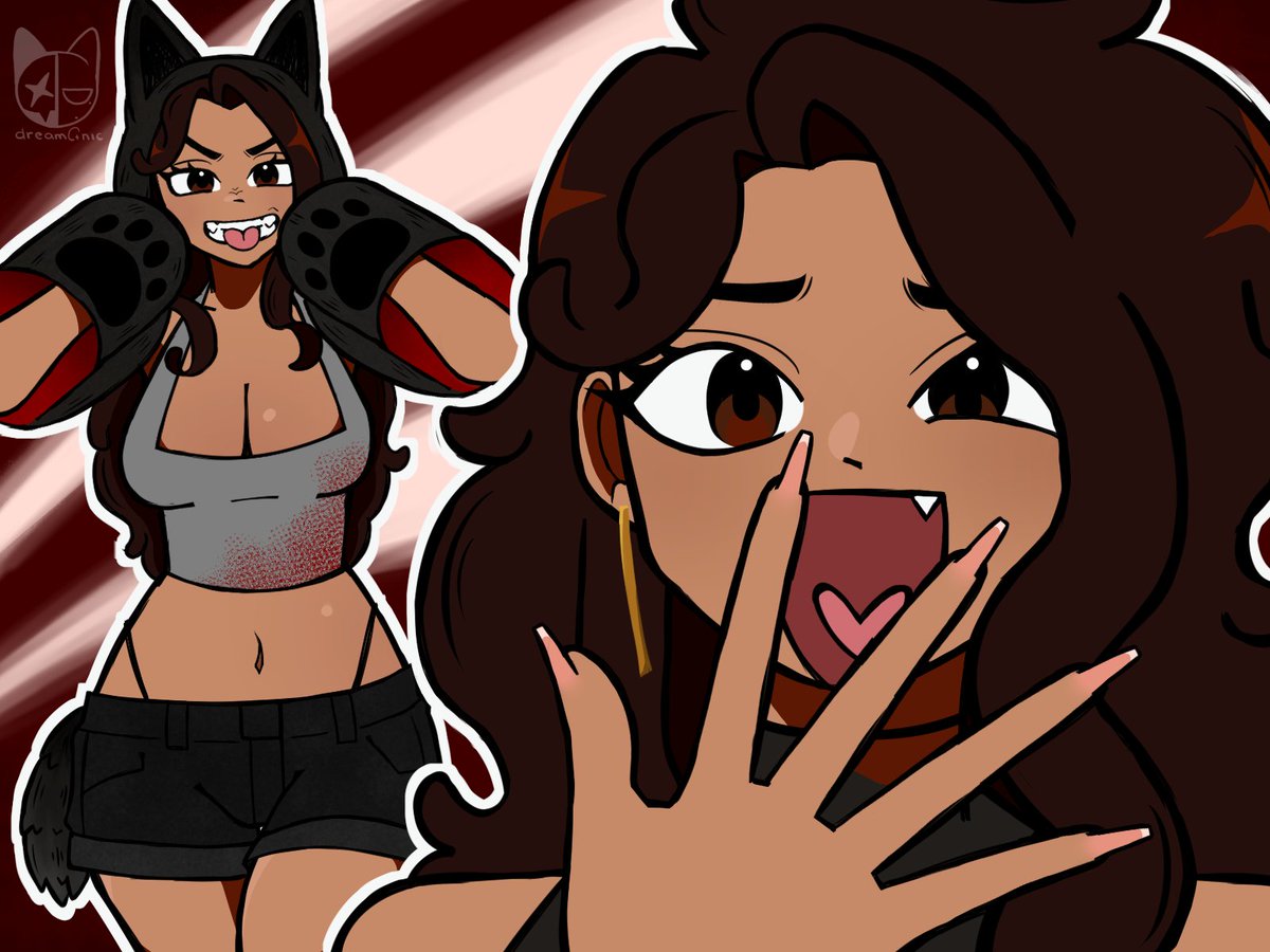 dream0nic's tweet photo. aaliyah 🐺❤️ #oc https://t.co/hA5LrTYVIv