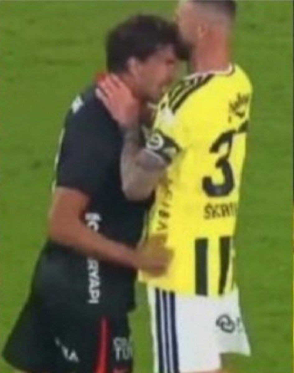 Besiktas_Neferi's tweet photo. Hakemin yüzüne F*** Y** diyen Brown, boğaz sıkıp hareket çeken Skriniar sevk edilmemiş. Sahada yenemediğinizi, masa başında yenmeye çalışıyorsunuz. Adam değilsiniz. #YandaşTffTaraflıSevk https://t.co/r7QQhobwTY