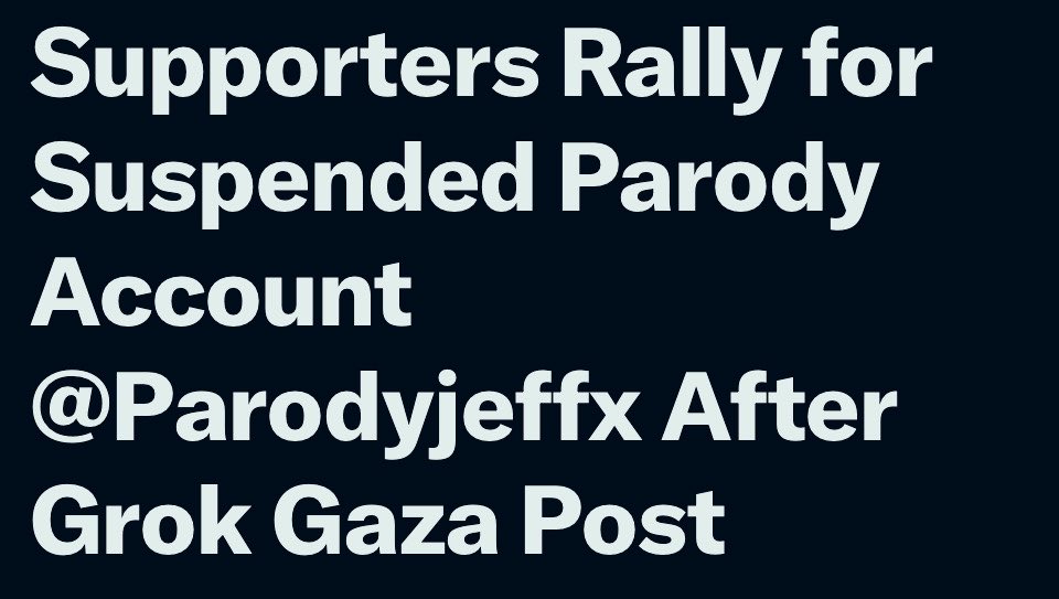 RabbiJeffx's tweet photo. 𝗧𝗥𝗘𝗡𝗗𝗜𝗡𝗚 𝗙𝗢𝗥 𝟯 𝗗𝗔𝗬𝗦 𝗦𝗧𝗥𝗔𝗜𝗚𝗛𝗧.

350,000+ people have spoken out for @Parodyjeffx, and X is STILL silent.

@elonmusk, what’s going on?

𝗙𝗥𝗘𝗘 @Parodyjeffx.

Tag @elonmusk @allegrajacchia @Support . https://t.co/qwg0RLyOOd