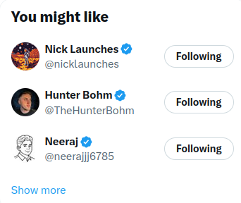 xKOPFx's tweet photo. X told me I might like you 😃

📷Nick Launches@nicklaunches
📷Hunter Bohm@TheHunterBohm
📷Neeraj@neerajjj6785 https://t.co/gnB7gekTEZ