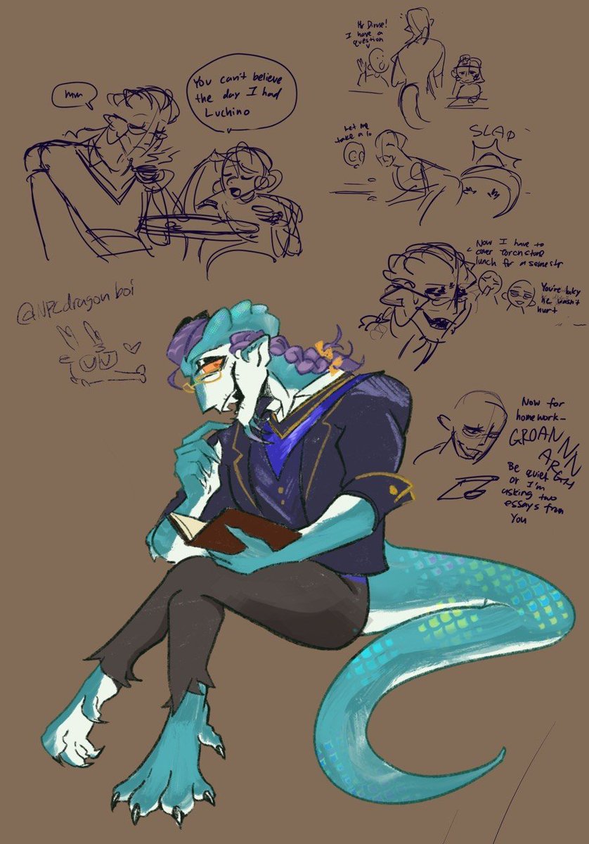 NPCdragonboi's tweet photo. Rip to the quality image of Teacher Luchino but my drive to draw is back thank you Luchino #idv #luchinodiruse https://t.co/MVf6eOhWeZ