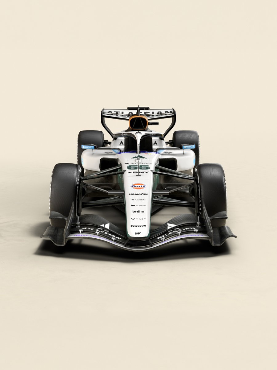 WilliamsRacing's tweet photo. The fastest way forward is knowing where you’ve been.

Introducing our '81 FW07C-inspired livery, as we return to Madrid 📸🏎️

Presented by @Atlassian. https://t.co/S8OpjpiKF2