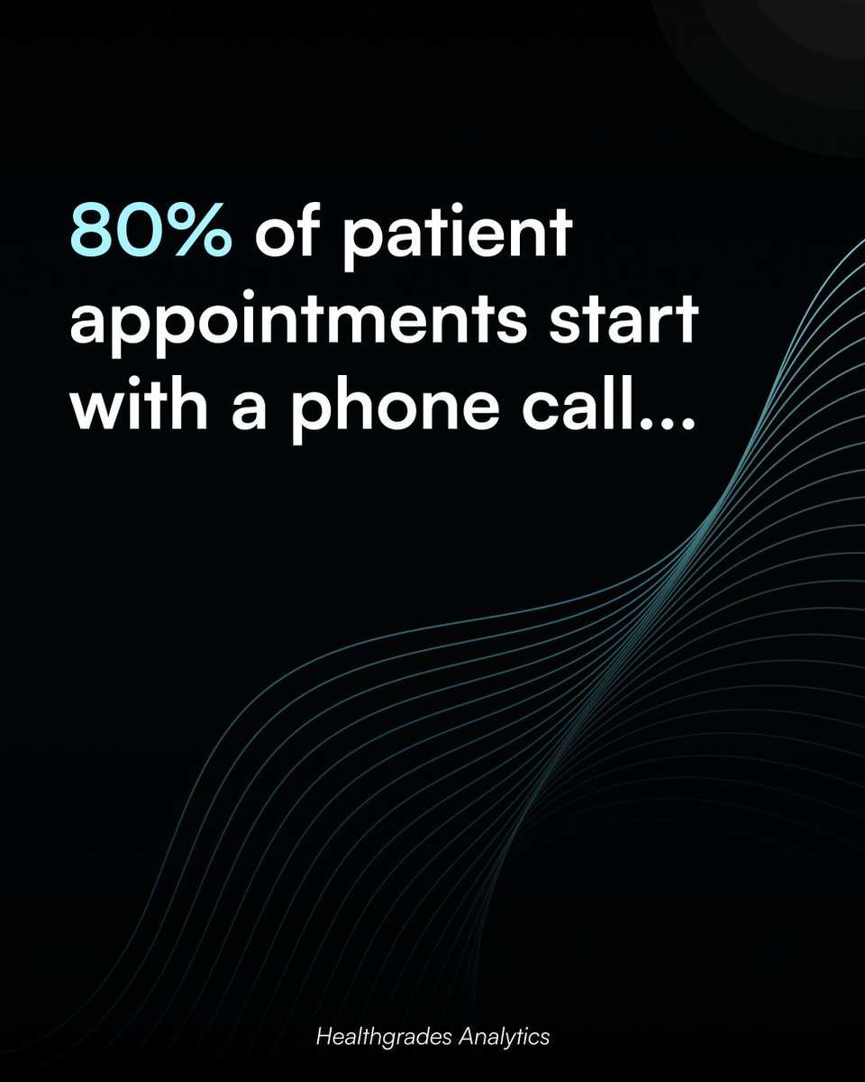 CommureOS's tweet photo. Health systems have answered high call abandonment rates by hiring more reps, but training takes months and high turnover rates reverse any efficiency gains.

An AI call center agent answers every call, 24/7, and books directly into the EHR. Health systems running our Agents have seen schedule rates lift more than 50%.

Learn More:
https://t.co/RplATFBrUe