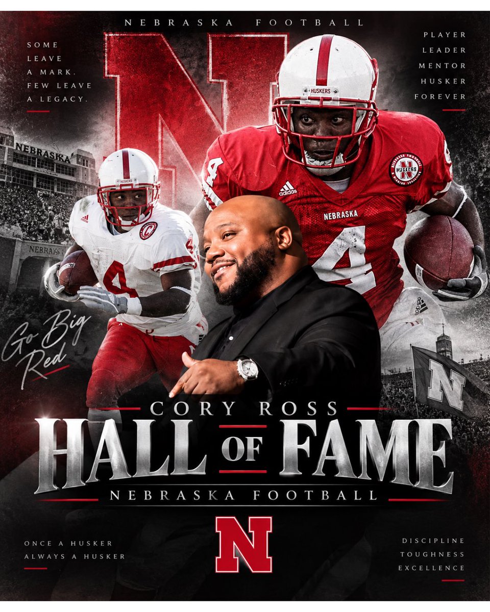 QCSteam's tweet photo. HUSKER LEGEND. HOF 🏆

Cory returned to Lincoln to celebrate an incredible chapter of his football career, one that earned him a permanent place in Husker history.

The entire Wheelers family is proud to celebrate this moment with you.

Congratulations, Cory. Well deserved‼️ https://t.co/hF72RvMrp1