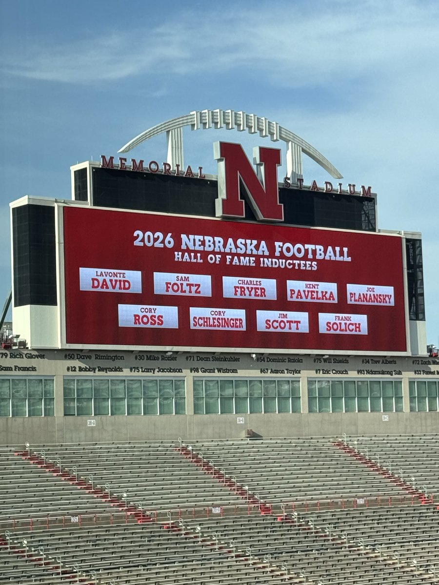 QCSteam's tweet photo. HUSKER LEGEND. HOF 🏆

Cory returned to Lincoln to celebrate an incredible chapter of his football career, one that earned him a permanent place in Husker history.

The entire Wheelers family is proud to celebrate this moment with you.

Congratulations, Cory. Well deserved‼️ https://t.co/hF72RvMrp1