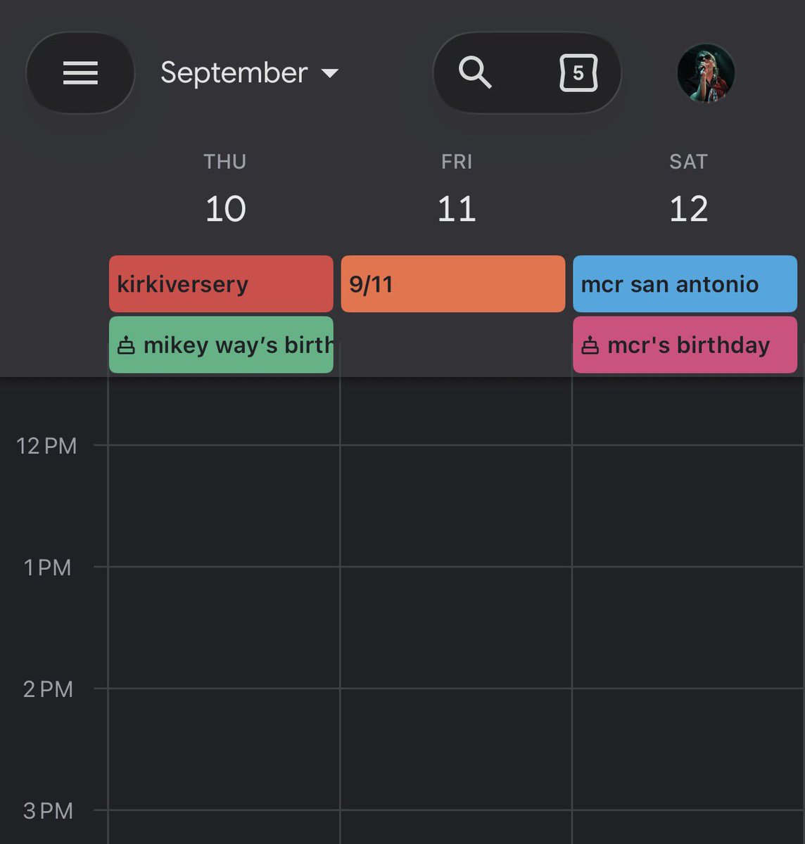 gorebugs's tweet photo. busy week ahead for many https://t.co/kMSeXt5CtQ
