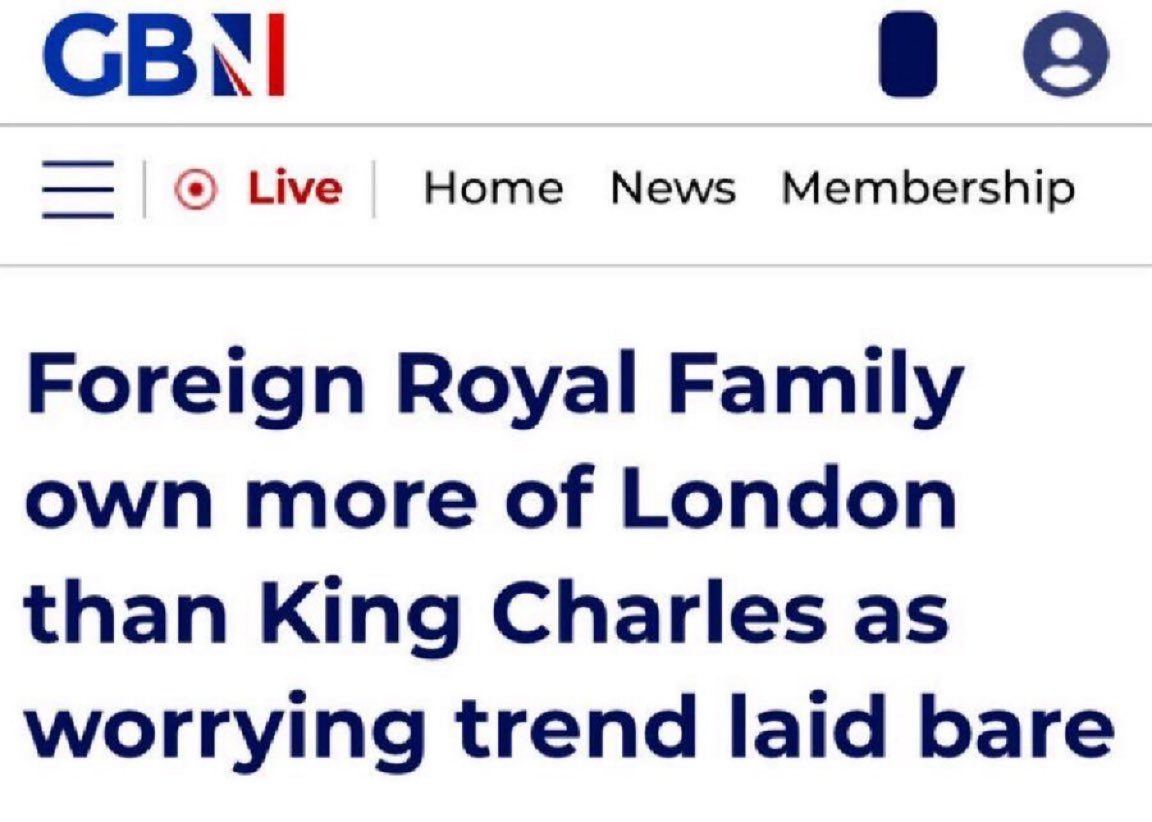 EYakoby's tweet photo. Qatar’s royal family owns more of London than the British royal family.

The Al-Thanis control 1.8M sq ft of prime real estate—including Harrods, Claridge’s, 95% of The Shard, and ¼ of Mayfair, 20% of Heathrow.

London isn’t British. It’s Qatari. Makes sense now? https://t.co/YoAX9C1paV