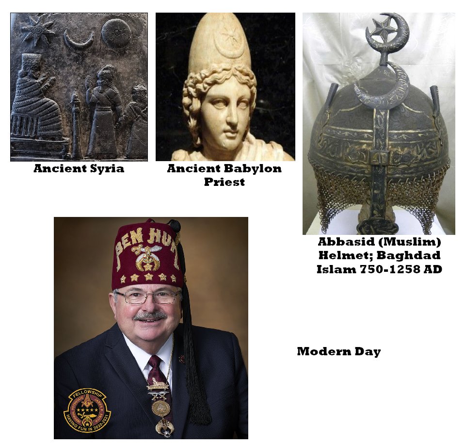 DaysofNoahNow's tweet photo. Most mistake Satanic rites and initiations for ancient knowledge.  #Satan 's game book will never change. #occult #secretsocieties #shrine #Freemason #Islam #ancient #babylon #syria #symbolism #magic #Lies https://t.co/kLc3LWUSwL