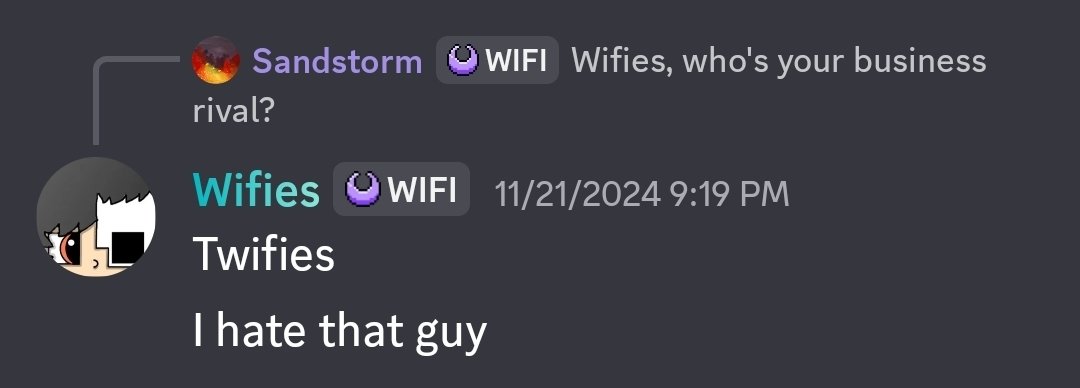 wifieslore's tweet photo. Twifies is like wifies' personal abuse goblin https://t.co/k3B5CZV6Lw