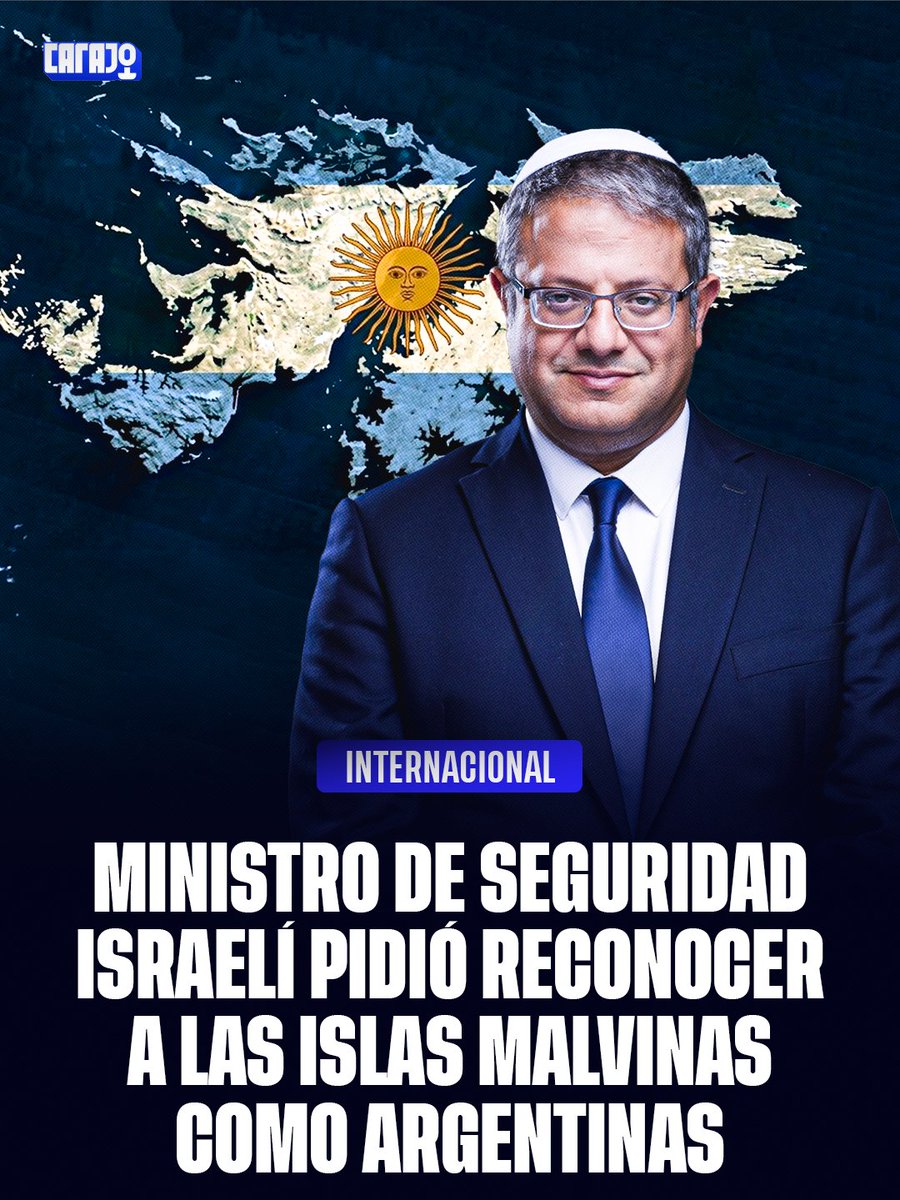 CarajoStream's tweet photo. EL CHOQUE ENTRE ISRAEL Y EL REINO UNIDO SIGUE ESCALANDO 🇮🇱🇦🇷

Primero, Ben-Gvir respaldó a la Argentina por Malvinas. Un día después, Israel anunció el cierre del consulado británico en Jerusalén tras las sanciones de Londres sobre Cisjordania. https://t.co/OeU3TDM5lB