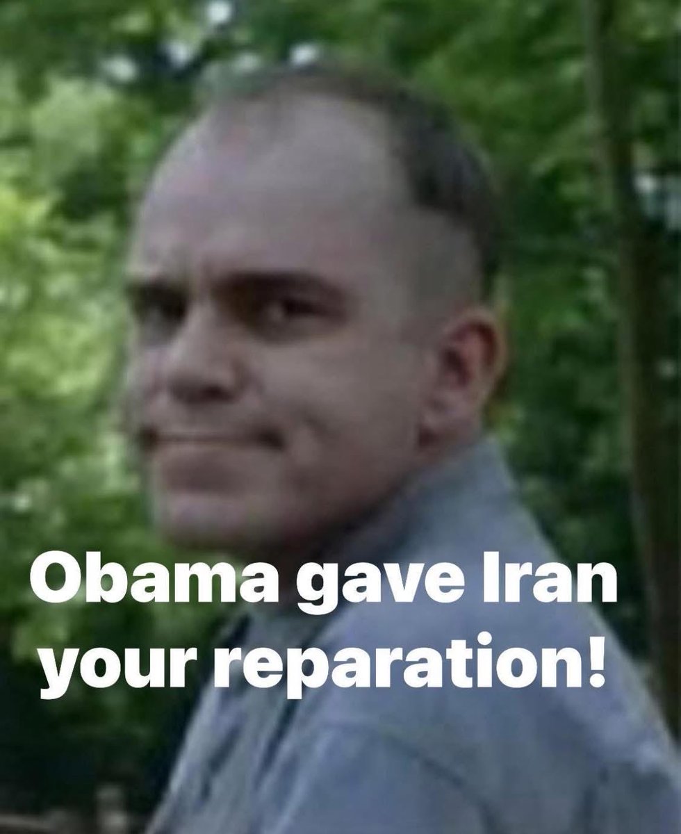 GateKeeper1776's tweet photo. #TuesdayMotivaton
Obama gave Iran your #reparation https://t.co/jQohPiTq7a