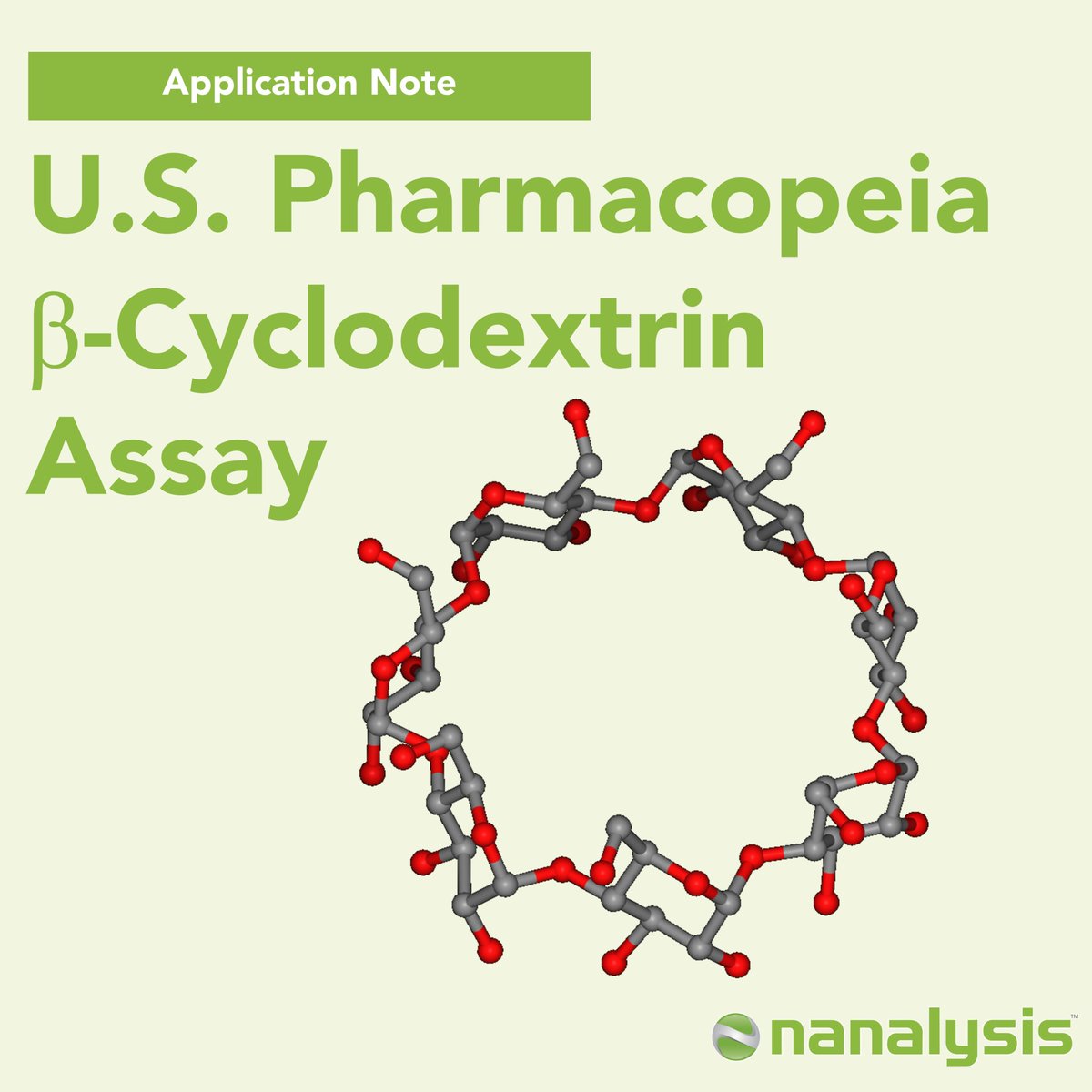 Nanalysis's tweet photo. #BenchtopNMR for cyclodextrin analysis is gaining momentum and @Nanalysis helped establish its regulatory foundation.

We worked with @USPharmacopeia to validate 60 MHz NMR for an official USP–NF monograph: a first for regulated benchtop NMR pharmaceutical QC.

Read more below👇 https://t.co/aXejS0mbNa