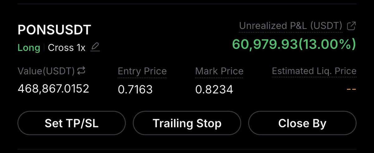 MizerXBT's tweet photo. Light cook $PONS https://t.co/qhjVXQp0Dv