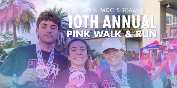MDCollege's tweet photo. Join us for the 10th annual Pink Walk, this year at Kendall Campus. Walk alongside students, employees, survivors, families, and community members in support of breast cancer awareness and early detection.

https://t.co/LaYwcnLZB9 https://t.co/EJJebDhqT9