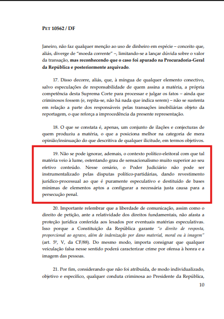rf5791's tweet photo. André Mendonça recusou ação sobre imóveis da família Bolsonaro, alegando que o Poder Judiciário não pode ser instrumentalizado pelas disputas "político-partidárias". Mas, agora para atacar o Lula e o STF, parece que o PJ pode ser usado para este fim. https://t.co/FHn01x4nS3