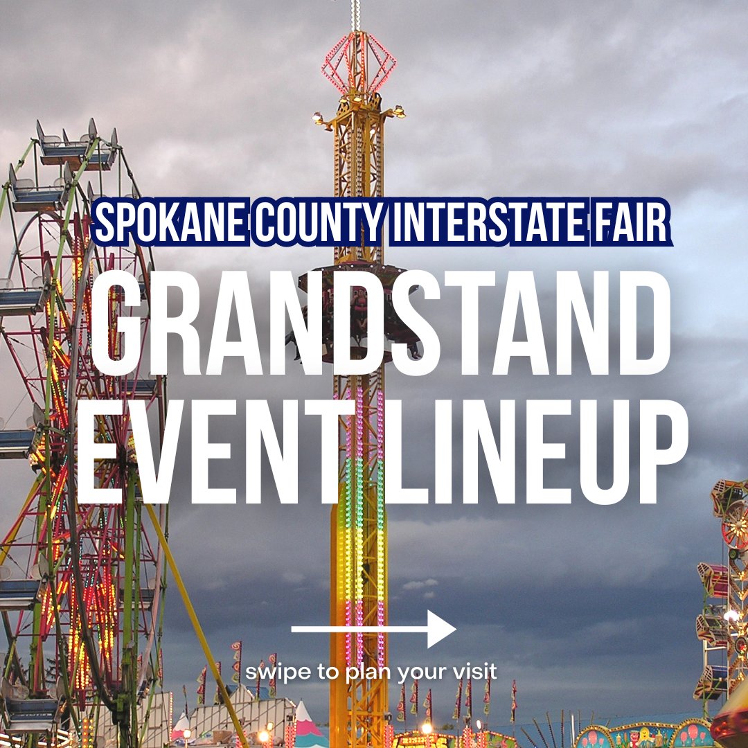 interstatefair's tweet photo. The countdown is ON! 🎡 
🤠 Sept. 11–12: Rodeo 🎶 Sept. 15: The Band Perry &amp; Gretchen Wilson 🎸 Sept. 16: Daughtry 🎤 Sept. 17: Nate Smith 🚜 Sept. 18: Truck &amp; Tractor Pull 💥 Sept. 19–20: Demolition Derby
🎟️ Get your Grandstand tickets at https://t.co/cvf5XBeKak https://t.co/1JuF6aXRMX