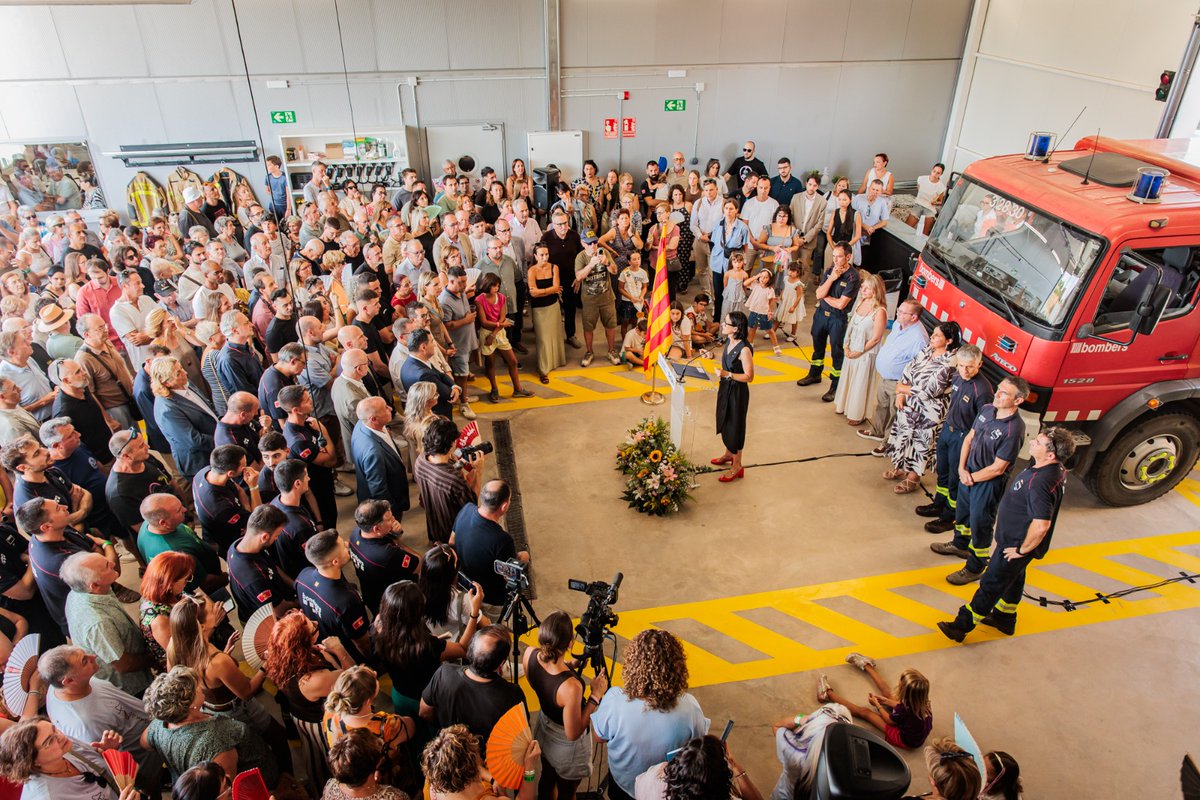 CCSegria's tweet photo. Inauguració del Parc de Bombers Voluntaris de Seròs. Més info: https://t.co/a7qYmFdxit https://t.co/87gls9jQsV