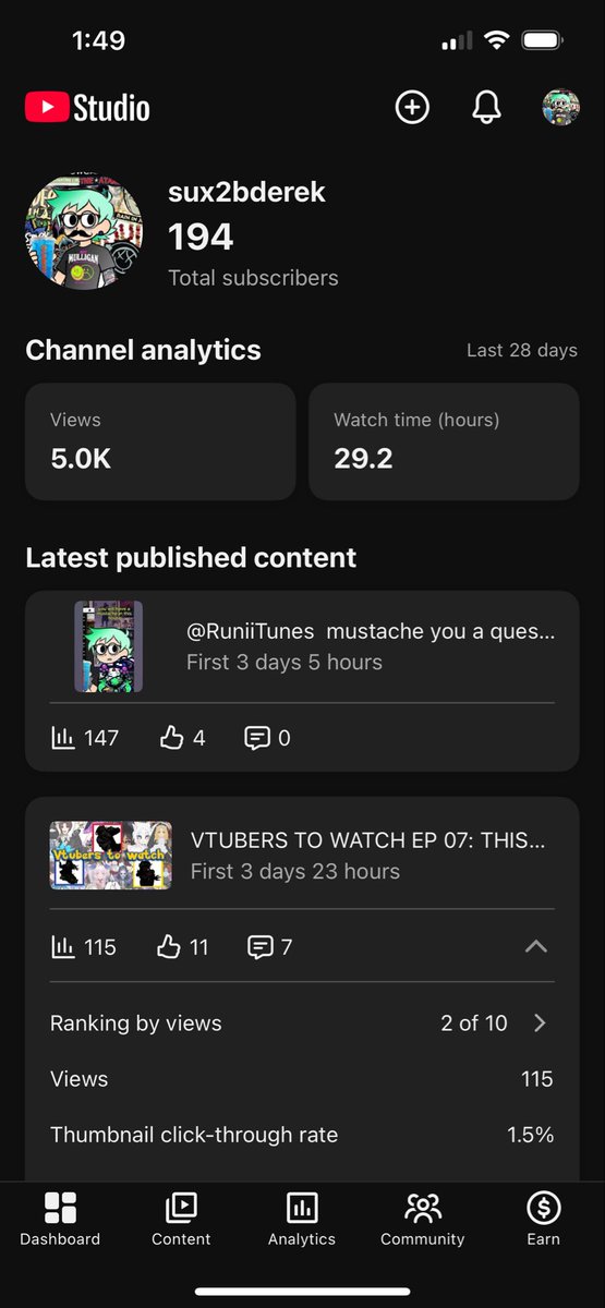 sux2bderek's tweet photo. Either 2 more followers on twitch 
Or 6 more on YouTube

And you guys into k the maid Derek . (Links in comments just in case you wanna help the goal) https://t.co/uHVCUqNmN9
