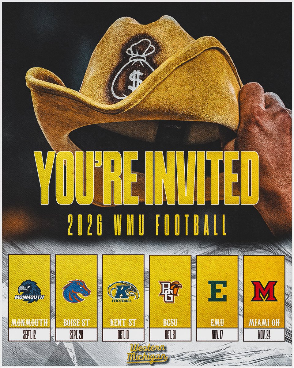 EthanBrenesFB's tweet photo. 🚨RECRUITS🚨

Help us pack Waldo Stadium this season!!! Come see what the best team in the MAC has to offer‼️‼️

Sign up here: https://t.co/AzEe39isgX https://t.co/eJxSWPMtHB