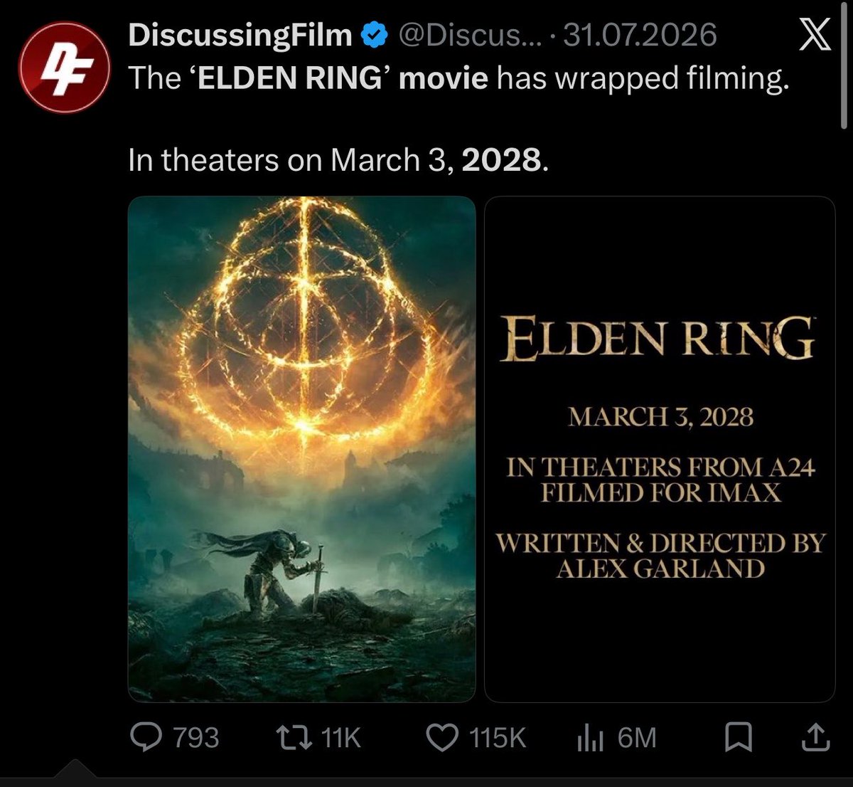 fourbelfries's tweet photo. just realized i’m going to be watching both radagon and gwayne die in 2028 #gingerdown https://t.co/rQI4Ky9kLd