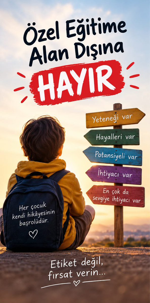 serhat_onderr's tweet photo. Özel eğitimde nitelikli eğitim için alanında uzman öğretmenler atanmalıdır. Başka çözüm istemiyoruz.

@Yusuf__Tekin
@mebpgm
@tcmeb
@MebOrgm

#OzelEgitimeAlanDısınaHayır https://t.co/zTiQ6HFukC