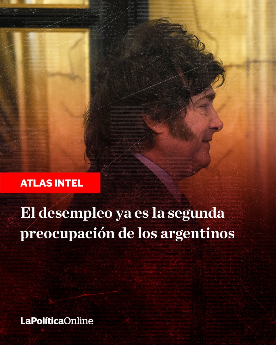 LPOArg's tweet photo. 🔴 La última encuesta de Atlas Intel ubica a la corrupción como problema principal. https://t.co/slI7aGFFdh https://t.co/LzkdpkFpKi