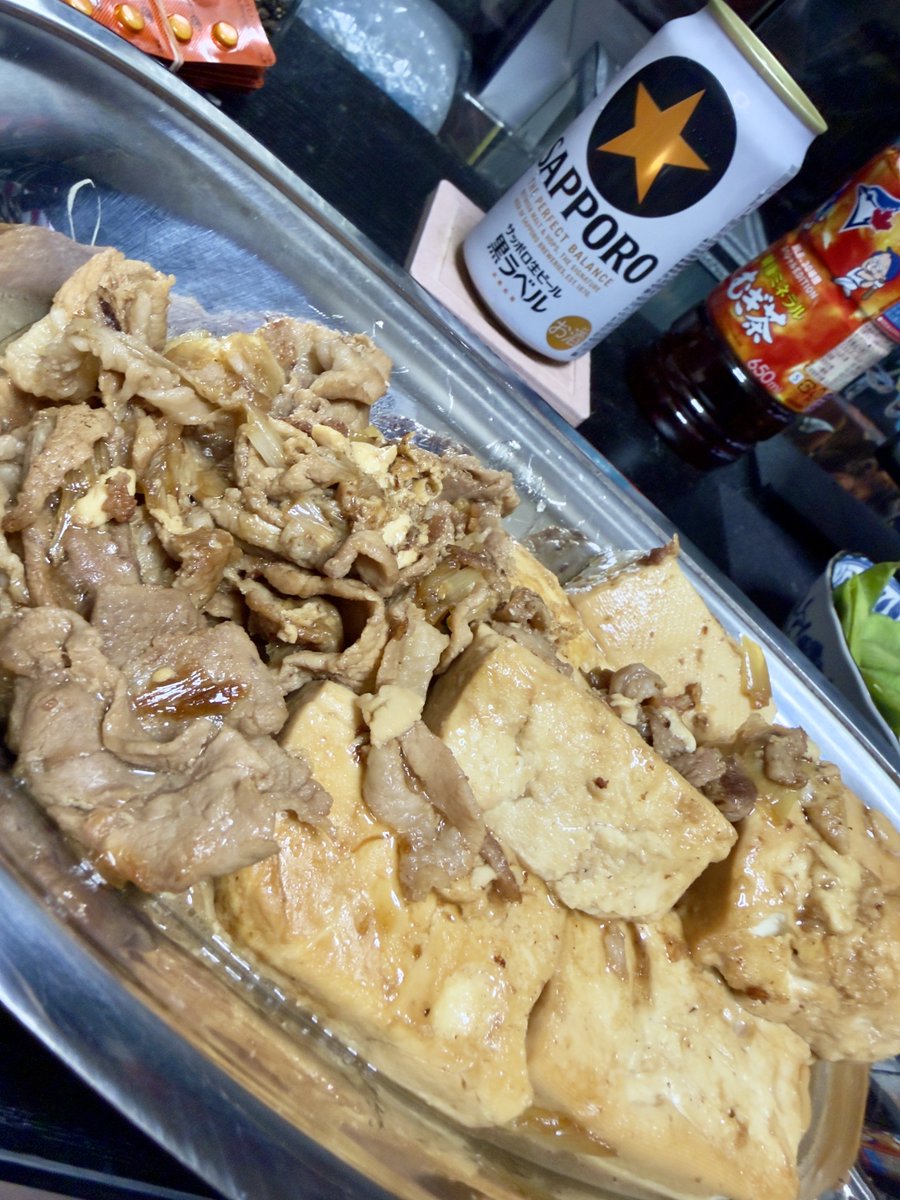 kazuperry's tweet photo. 昨日の肉豆腐。 https://t.co/gWJAiEe4CP