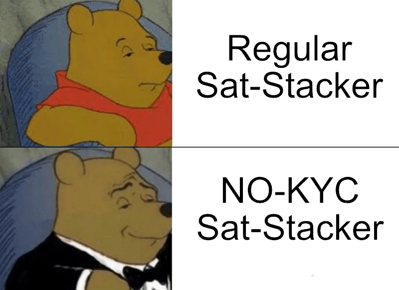 21rebelStore's tweet photo. Same person. Two levels of self respect.
#bitcoin #noKYC #memes #21rebel https://t.co/P7QNp84sFL