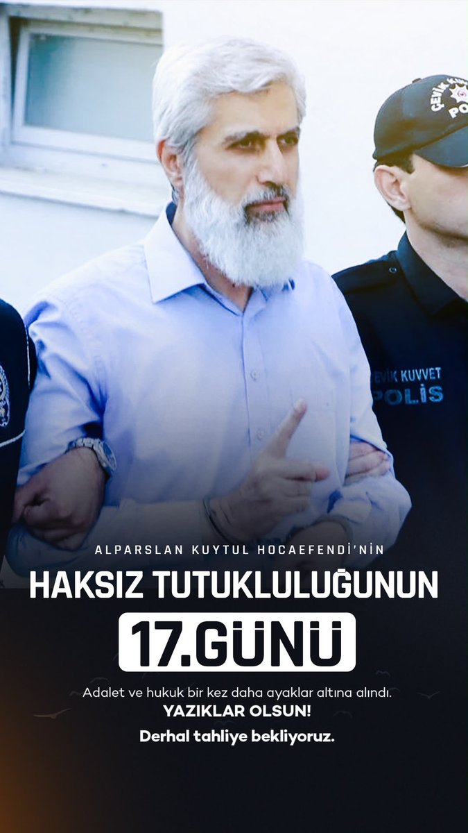 BesraKuytull's tweet photo. HükümlüDeğil Tutuklu
SuçluyuDeğil HaklıyıOvme https://t.co/PX23YsyHMy