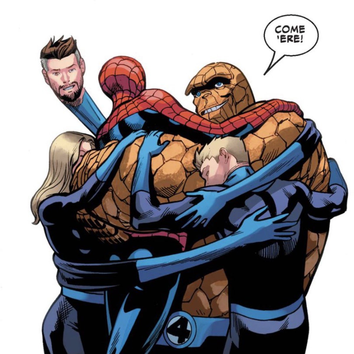 butchnero's tweet photo. HELLO 👋 #comictwt #spideytorch #spideytorchtwt i am looking for mutuals! 

- into spiderman and fantastic four
- mcu fan &amp; shipper
- new to comics!

I am looking for spideytorch mutuals specifically, but i would also love spiderman or f4 mutuals! i love everything about both. https://t.co/O9VIMZjwE7