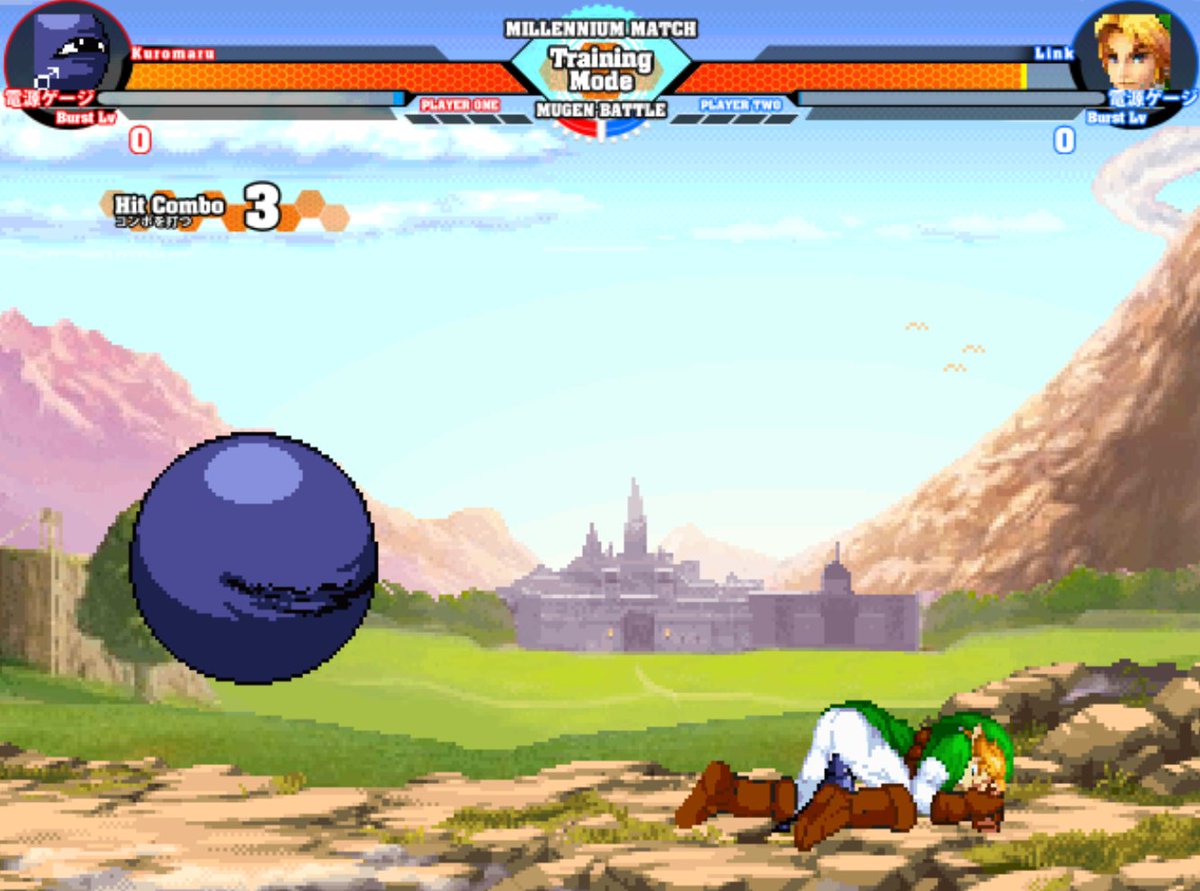 Redflashgallery's tweet photo. Following today's announcement, I have something to show. A day before the release of the new OoT remake, I'm going to release a new MUGEN version of Link. It uses @TheBlueKimMugen kuromaru and Link edits as a base. 1/2 https://t.co/a61tVphAYH
