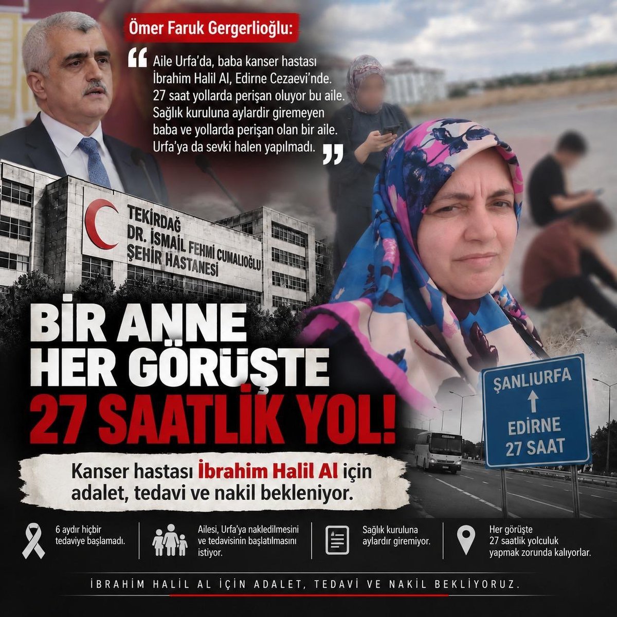 Worldtravel8991's tweet photo. @odakdunyam 27 saatlik yol, 4 çocuk, aylarca süren tedavisizlik… Bir insanın sağlık hakkı bu kadar mı zor? İbrahim Halil Al için artık söz değil, tedavi ve adalet istiyoruz.@gergerliogluof @konusmasanati @sevincozarslan #TekÇözümKademe #SAMvFB #HayvanKatliamınaDurDe #Kıbris İbrahimHalilAl https://t.co/RPdWi7gtnt