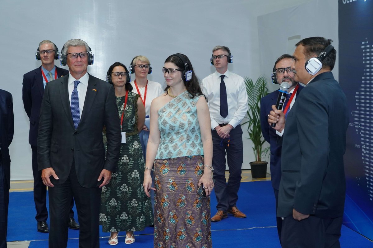 gestamp's tweet photo. Today, we inaugurated our fifth production facility in India, located in Bhagapura, Gujarat.

With hot stamping, overlap patch welding and laser cutting technologies, the plant manufacture highly engineered BIW components. https://t.co/50XRQo1V0F