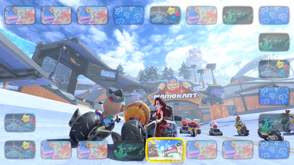 GAjumAR8's tweet photo. 今日のデート❤️
ありがとうございました🐝
#MarioKartWorld 
#マリオカートワールド
#ハッチン https://t.co/z7e3QvwLGB