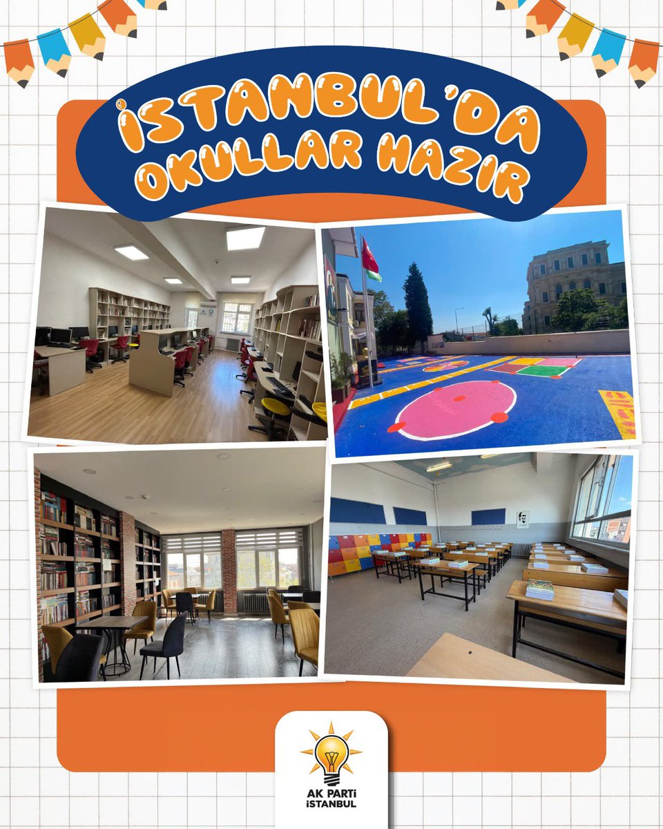 CanKapicioglu53's tweet photo. İstanbul'da Okullar Hazır https://t.co/hVLg374pCV