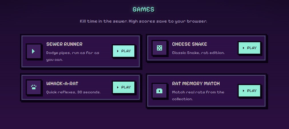 HyperRats_NFT's tweet photo. WL isn’t just given 👀
You might have to earn it.

🎮 Play Hyper Rats Games
🏆 Chase the high score
📩 Submit your score
🐀 Get a chance at WL

Let’s see who’s actually good at this.
https://t.co/nIJhA6JZpy  https://t.co/6e8tyapkkN