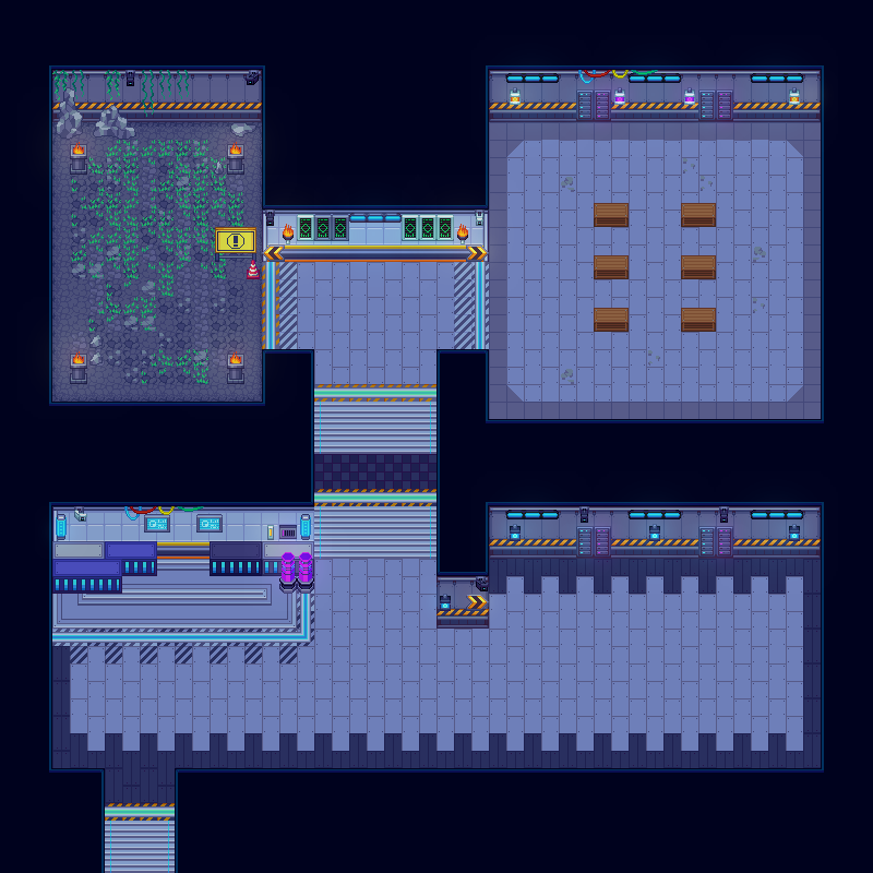 HeRo_Cyberverse's tweet photo. Preparing a small training room inside the Guild Hub ⚔️

New players will learn the basics of CyberVerse combat here through Combat Guide quests, before heading into the wild for their first real mission.

#GameDev #IndieDev #PixelArt #MMORPG #Ronin https://t.co/ZsbDeCaVKU