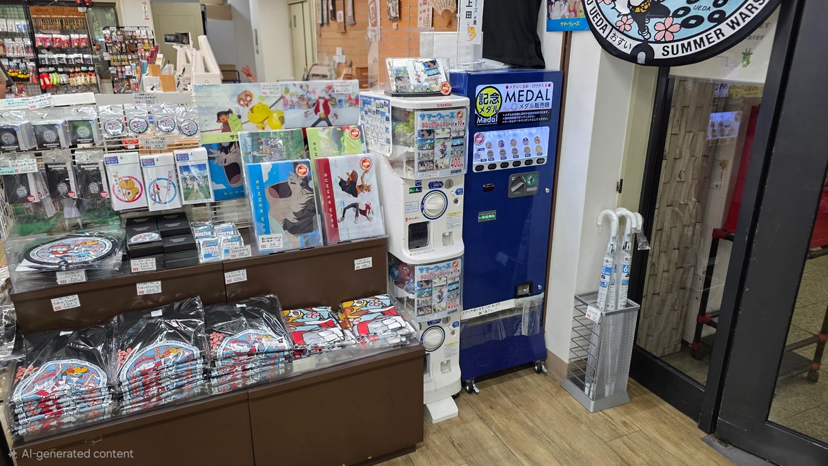 HKECCollector's tweet photo. Location: Ueda City Tourist Hall(上田市観光会館)
Date of Visit: 8 September, 2026
Machine Location: Inside the Souvenir Shop at 1F
#記念メダル #茶平工業 https://t.co/Kuislc3r3T