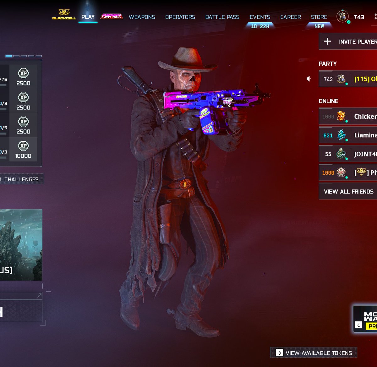 OhMaxxammo's tweet photo. I SOMEHOW GOT ACCESS TO THE WARDEN SKIN EARLY WTF?!?!?!? https://t.co/u9rSdwYYVV