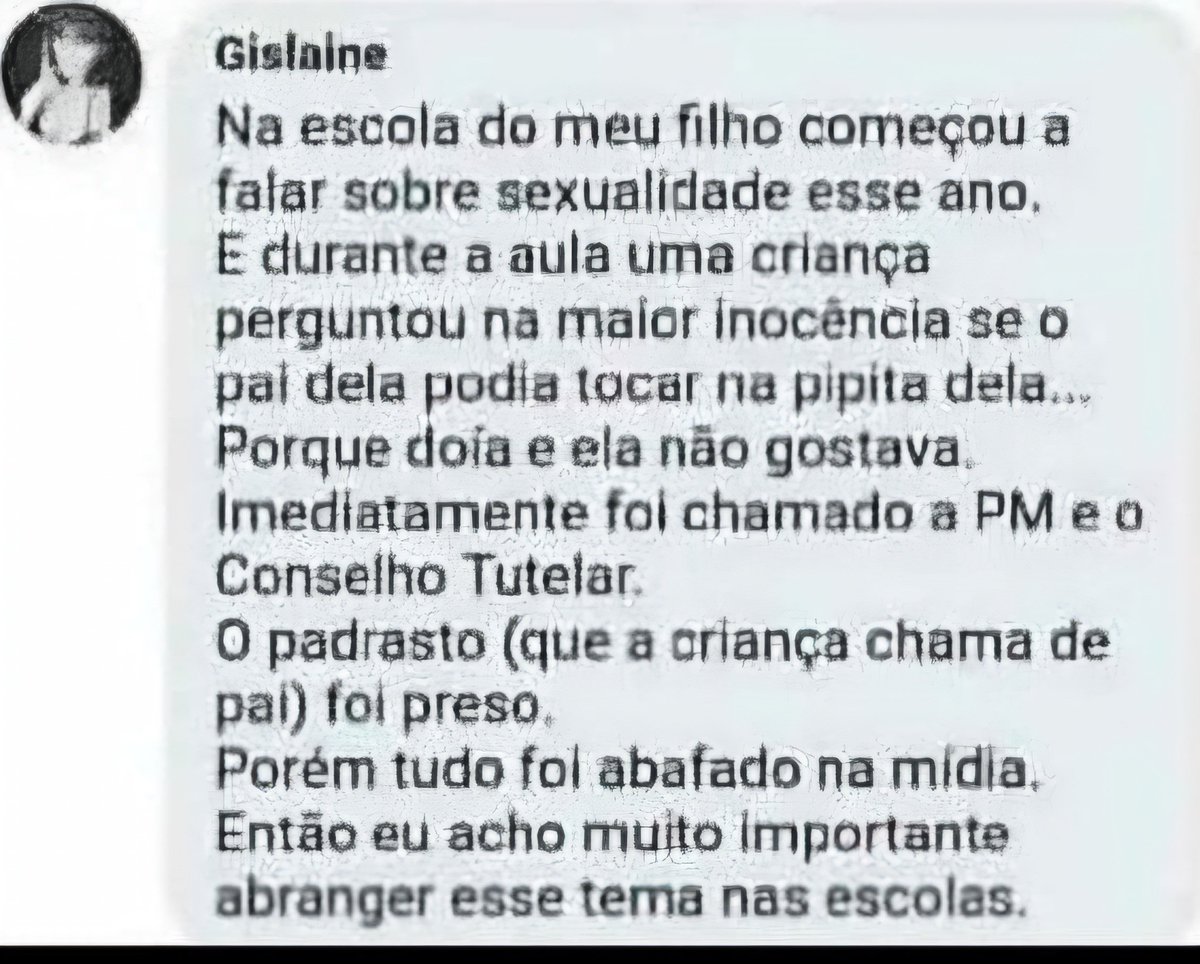 mahcherrys's tweet photo. Educação sexual não é por um filme pornô na sala de aula, é ensinar para as PRINCIPAIS VÍTIMAS de estupro, como identificar um abuso, como se proteger, e como denunciar. https://t.co/UsG2YiVPcl