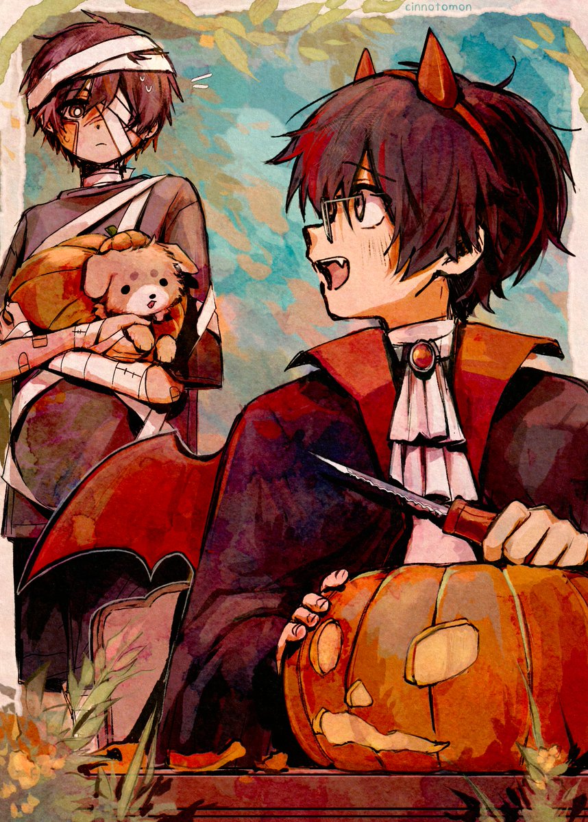 cinnotomon's tweet photo. it's september which basically means halloween is tomorrow https://t.co/qWkEv3B3QB