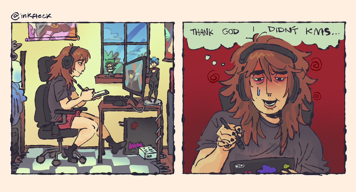 inkfleck's tweet photo. alone time https://t.co/YPNSdFoxzM